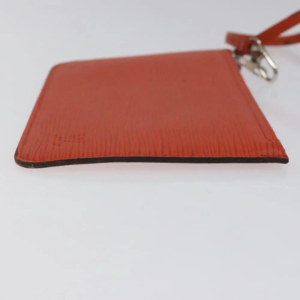 Louis Vuitton Epi Neverfull PM Pouch Orange